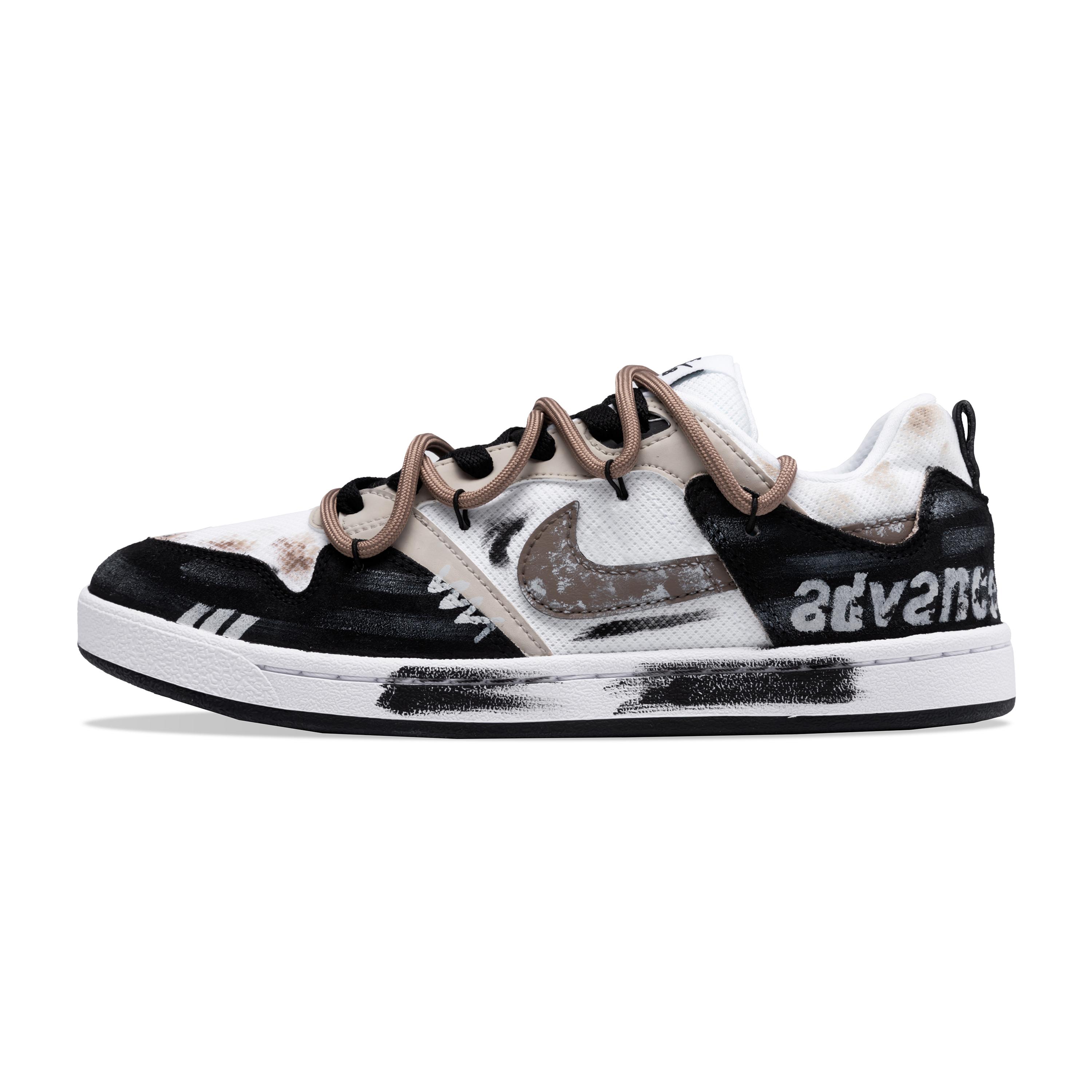 

Nike SB Alleyoop Mocha Notebook Slip Resistant, Abrasion Resistant, Lightweight Low top Skateboard Shoes Men s CJ0882-100(Team420-) 39