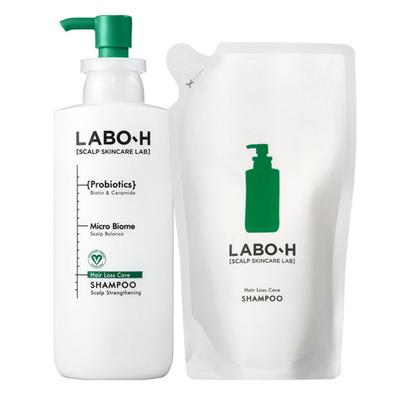 Scalp Strenghtening Shampoo Hair Loss Care 400mL Refill Set