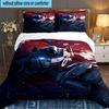 Jo-ker's Dark Saga 3pcs Bedding Set,Including 1pc Duvet Cover And 2pcs Pillowcases Perfect Gift for Christmas,Ideal for Bedroom, Dormitory
