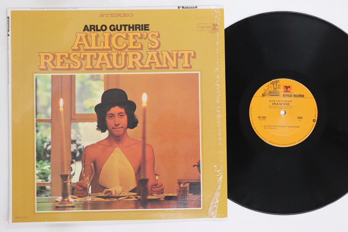 

LP Record ARLO GUTHRIE - Alice s Restaurant RS6267 Reprise Records 1975 US Pop Used