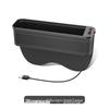 Car Seat Gap Organizer with Light & Charging Function