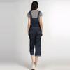 Women's Denim Overalls Large Size Straight Pants Blue Jeans Women's Denim Shorts More Sizes 48 50