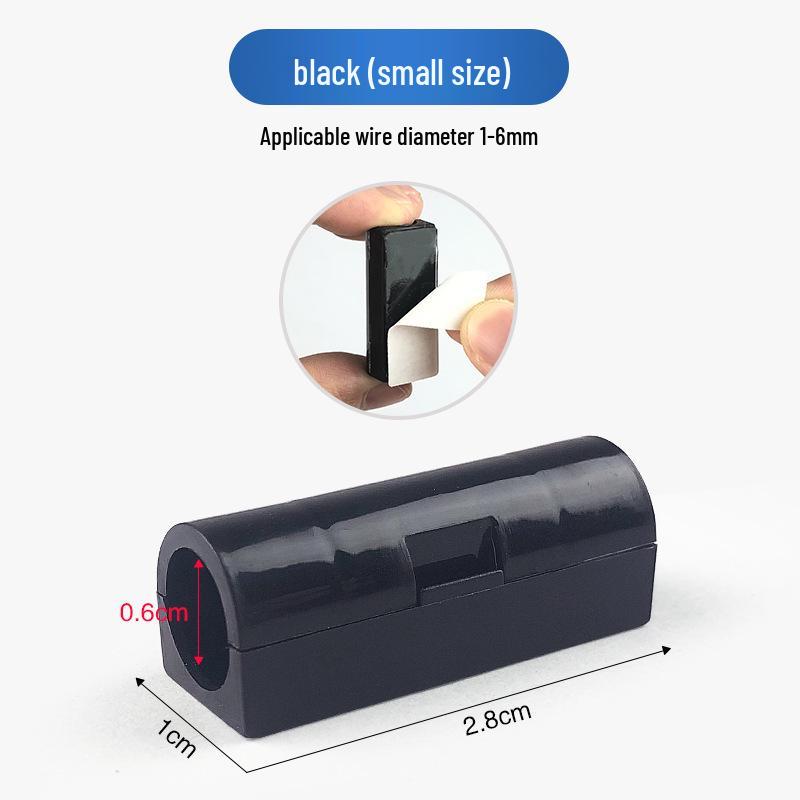 2nd Gen Self-Adhesive Cable Organizer Clips for Data, Power, Network, and Management
