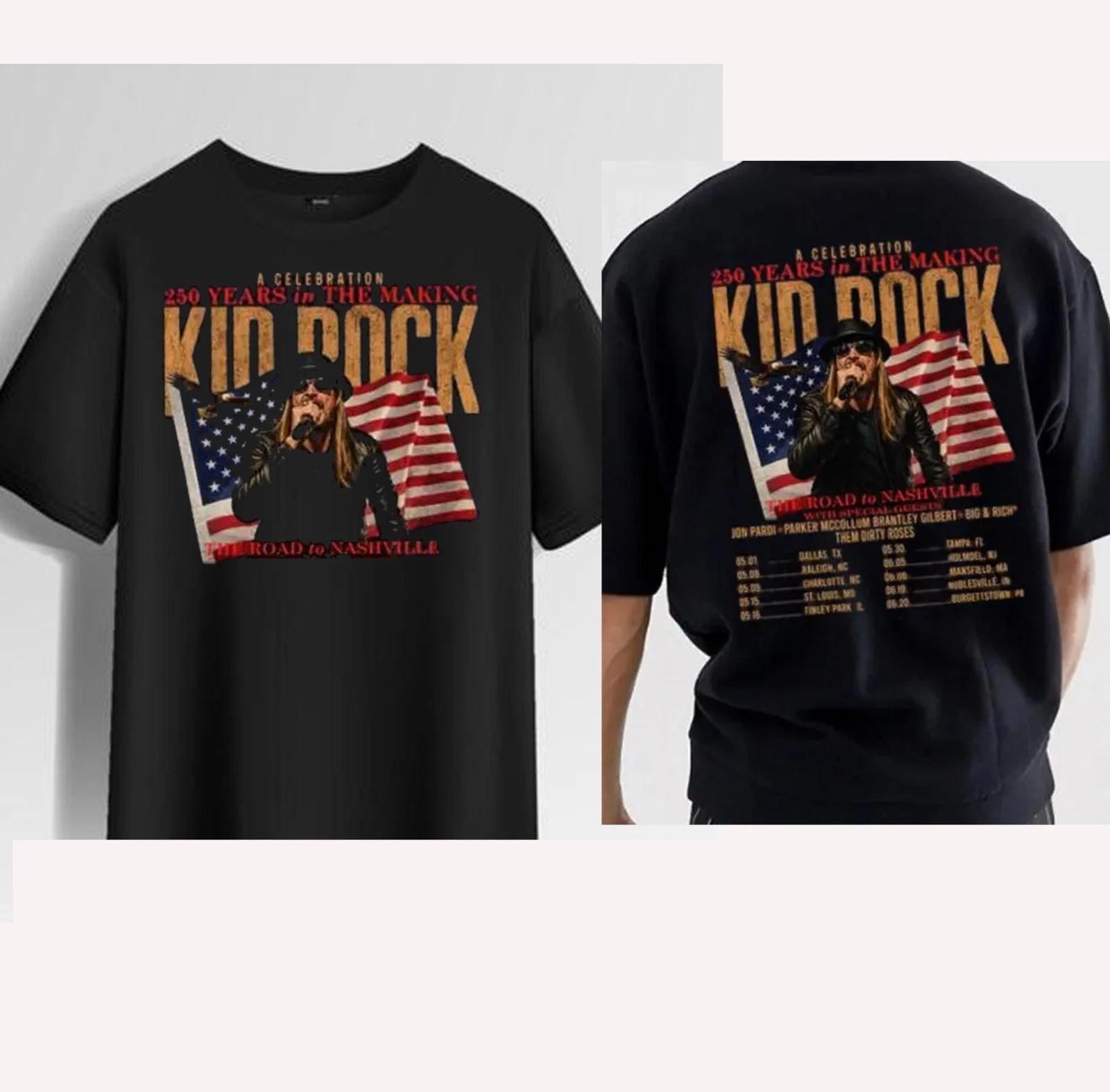 Kid Rock 250 Years In The Making Tour 2026 T shirt S