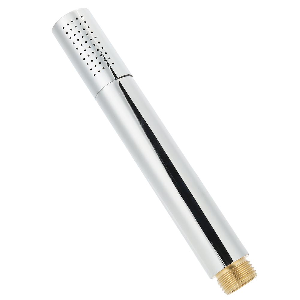 Household Hand Held Shower Head Water-Saving Bathroom Sprayer Nozzle Supply for Home Use(Round Head