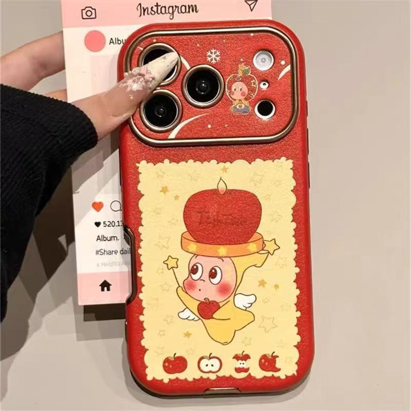 Christmas Cartoon Star iPhone 17 Pro/16 Pro/15 Pro Case with Large Window