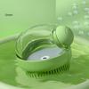 Pet Grooming Massage Shampoo Silicone Bristle Pet Bath Brush Dog Brush Haired Puppy Cat Plastic Bathing Tool Cleaning Supplies