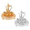 Vintage Wine Pot Set European Retro Coffee Pot Tray Kit Decorative Zinc Alloy Exquisite Carving Wine