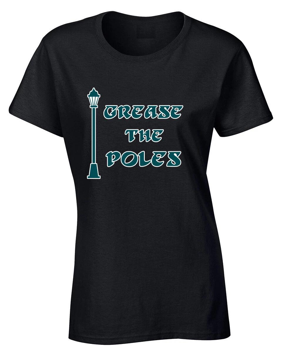 Philadelphia Eagles Grease The Poles Women s T-Shirt XXXL