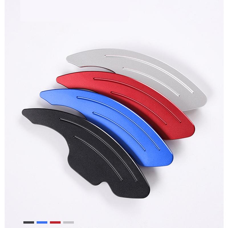 Paddle Shift For Mitsubishi  Outlander ZM ES SE SEL LS Car Steering Wheel DSG Shifter Extension Trim Gear Stickers Aluminum