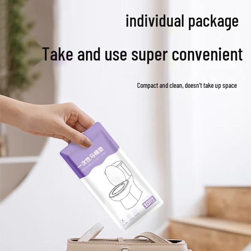 JAJALIN Disposable Travel Toilet Seat Covers