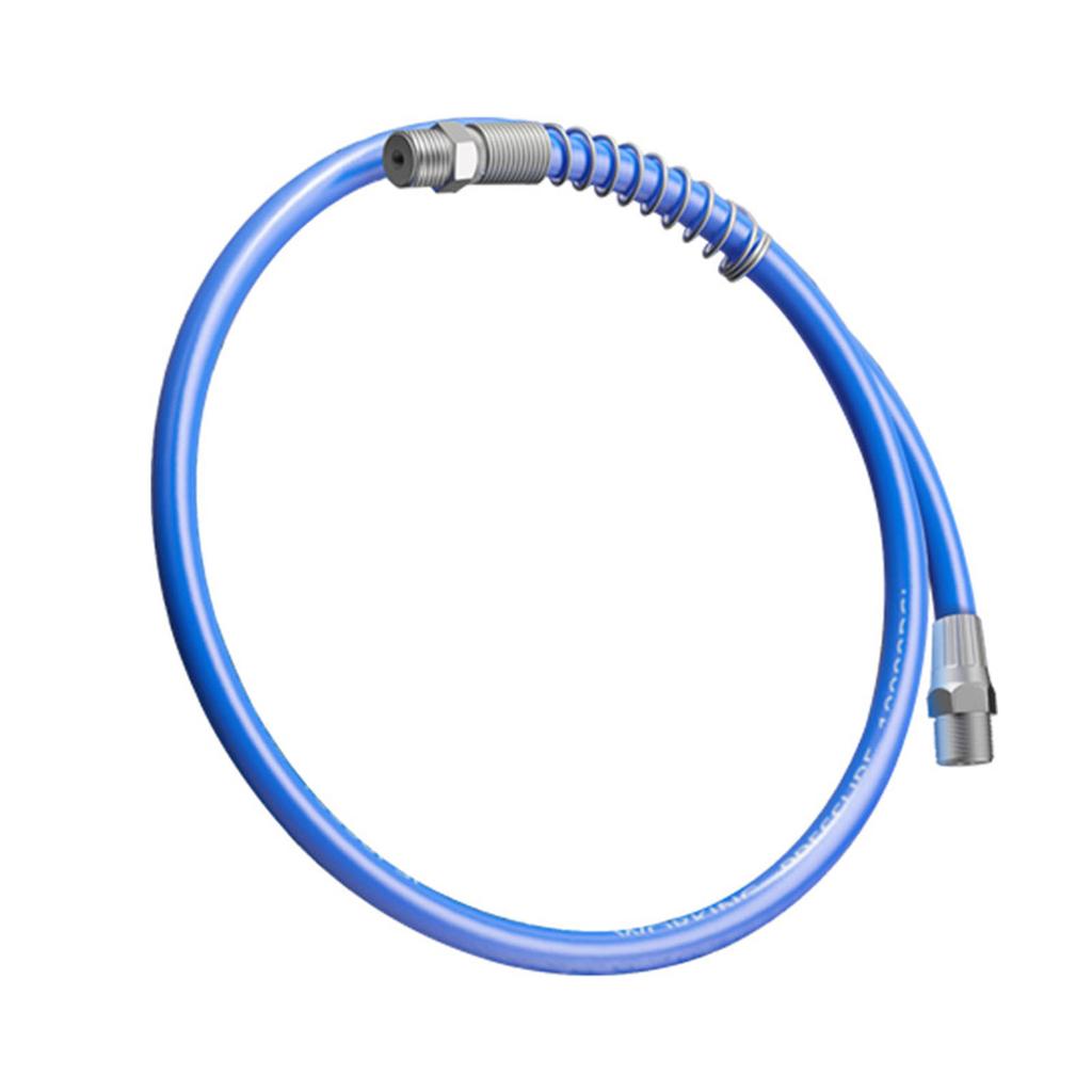 GreaseGun Coupler Quick Release Grease Coupler Double Handle Gear Oil Nozzle with 30cm Hose for AllStandard GreaseGun