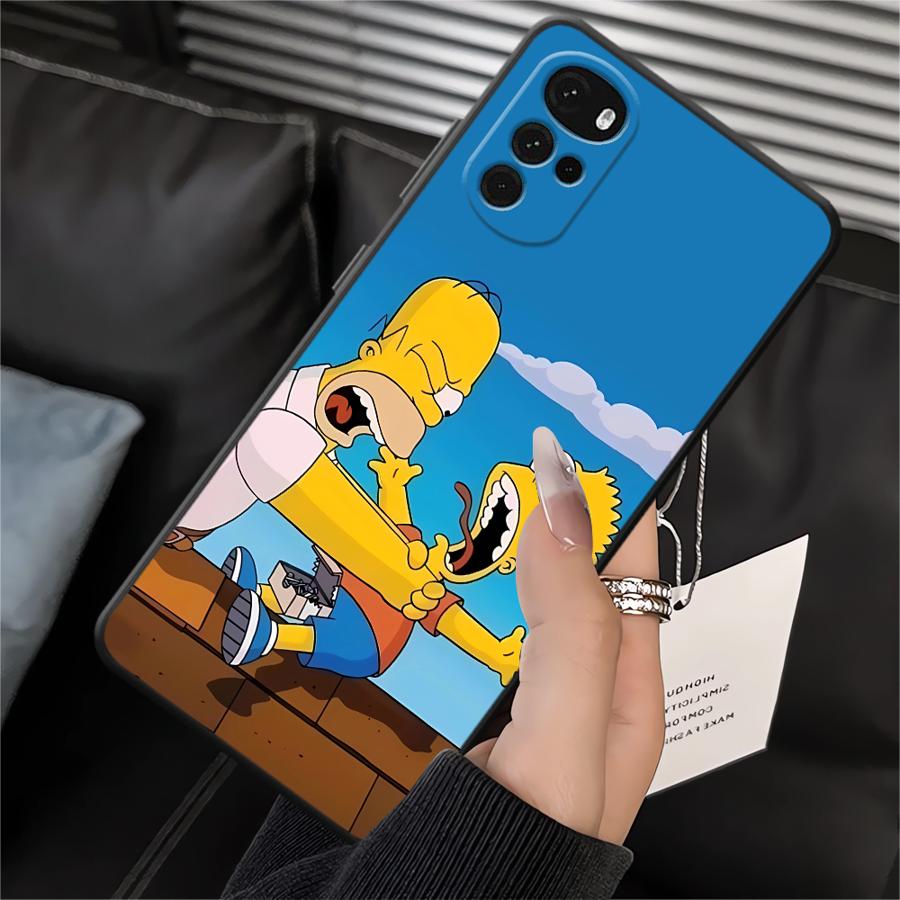 

Phone Cover Case for Motorola Moto G60s G22 Edge40 Edge 20 Pro 30 Lite G53 G30 G50 G51 G73 G52 G32 G71 Cute S-simpsons Motorola Moto G60