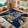 North Queensland Cowboys Personalized Crystal Velvet Carpet, Customized Name Text Soft Anti‑Slip Rug for Living Room Bedroom