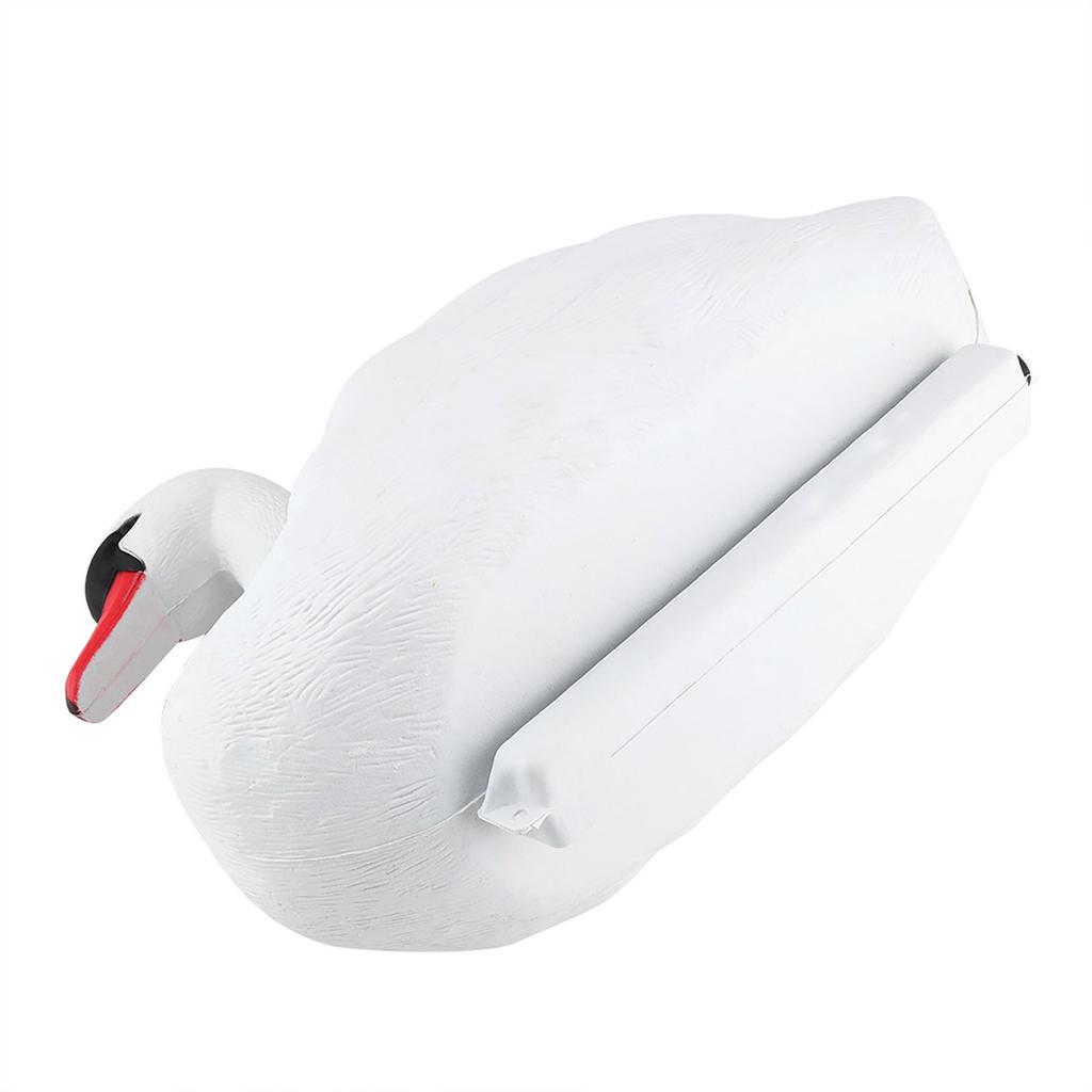 Garden Decorations Simulated Cute Exquisite White Swan Decorative Tool Hunting Baits White Swan Decorative Tool