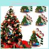 Beautiful Resin Christmas Tree Hanging Ornaments For Family Of 2-7 People