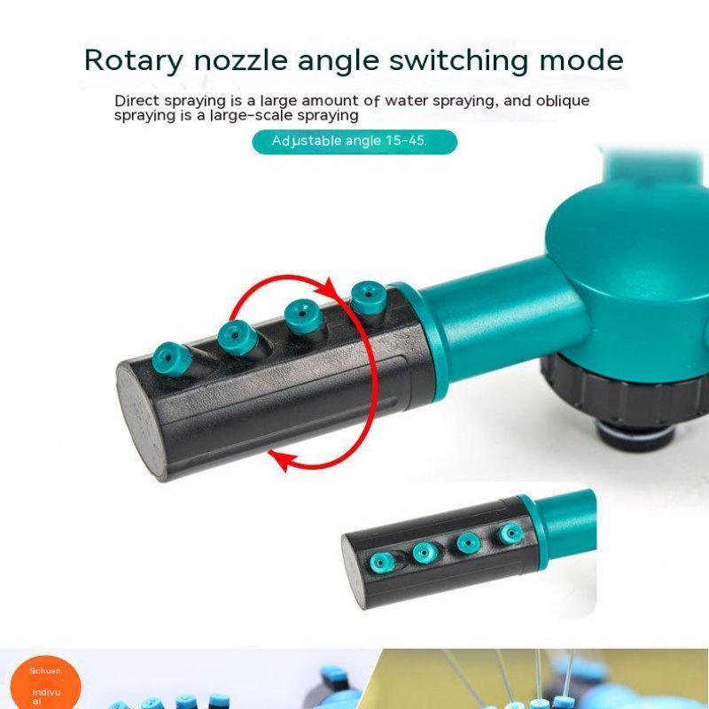 Andy Garden Watering Garden Irrigation Automatic Rotary Sprinkler Lawn Watering Watering Vegetables Trident Nozzle