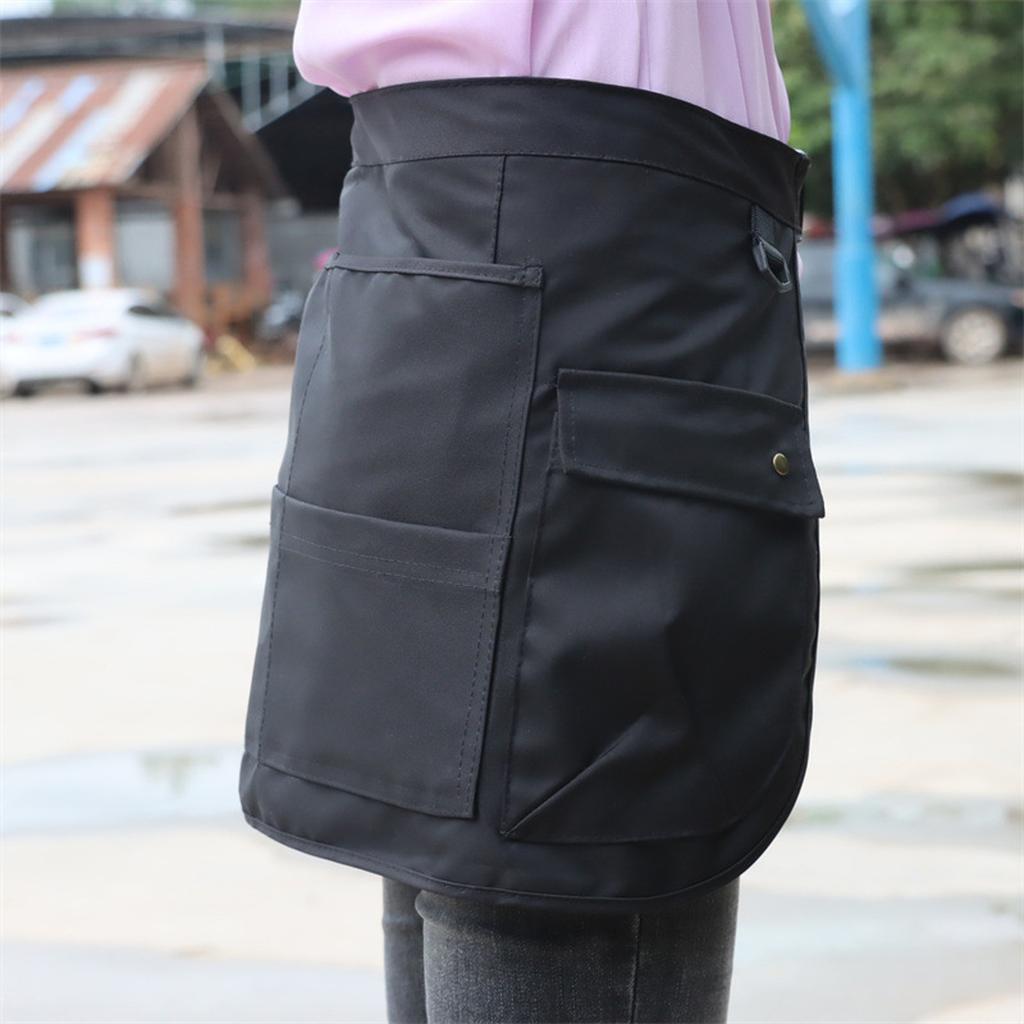 Tool Apron with Pockets Hair Stylist Waist Bag Utility Belt Apron Adjustable Hairdresser Scissor Bag Garden Apron for Women Men