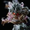 One Piece Anime Figures 22cm Iron Curtain Battle Damage Gear 5 Nika Luffy Action Figure Statue Model Toys Doll Ornaments Gifts