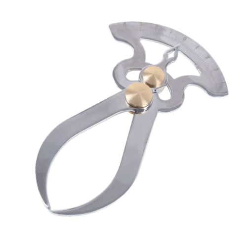 FOYTOKI Stainless Steel Outside Caliper, Thickness Measuring Tool, Precision Measuring Caliper for Woodworking and Jewelry Making