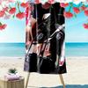 Tom Brady Print Beach Towel, Large Soft Quick Dry Towel for Beach Camping Swimming