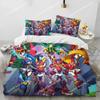 3D-Druck Rockman Megaman Spiel Cartoon Bettwäsche Set Jungen Mädchen Twin Queen Size Bettbezug Kissenbezug Bett Kinder Erwachsene026