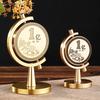 {MX} 100 Million Small Target Spinning Brass Ornament Light Luxury Office Desktop Decor Craft Creative Stress Relief Ornament