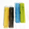 Tandenborsteldoos Transparante organizer-hoes Reisdraagbare tandenborstelhouder Plastic tandpastadoos Opbergcontainer