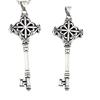 Unqiue Pendants Jewelry Component Key Shape Jewelry Findings Suitable for Hand-Making Jewelry Bracelets and Necklaces