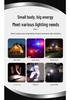 Compact Waterproof Multi-Function Keychain Flashlight with Magnetic Base and Emergency/Bike Warning Light