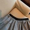 Petite A-line White Fluffy High Waist Mini Skirt Shorts for Women - Summer Anti-Exposure Design
