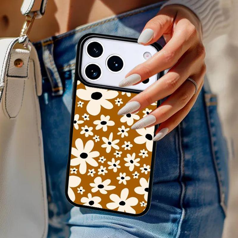 Floral Pattern Flowers Collage Phone Case For iPhone 17 Air 14 15 13 12 Max Cover For Apple 14 15 16 16e 11 Pro Max Plus Coque