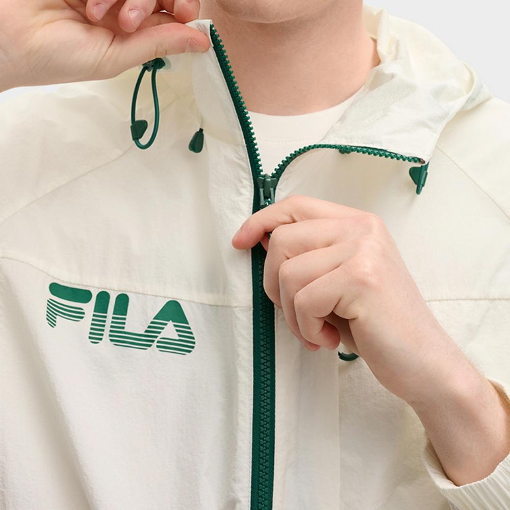 New FILA ORIGINALE Jacket Men's Cloud White F11M539705FWT