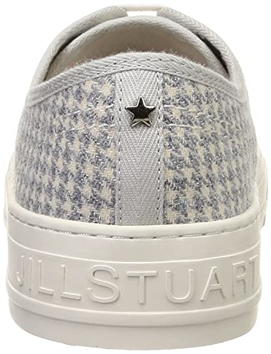 JILL STUART SHOE Women's Lace-Up Sneakers 6366 LGY/ 22.0 cm E