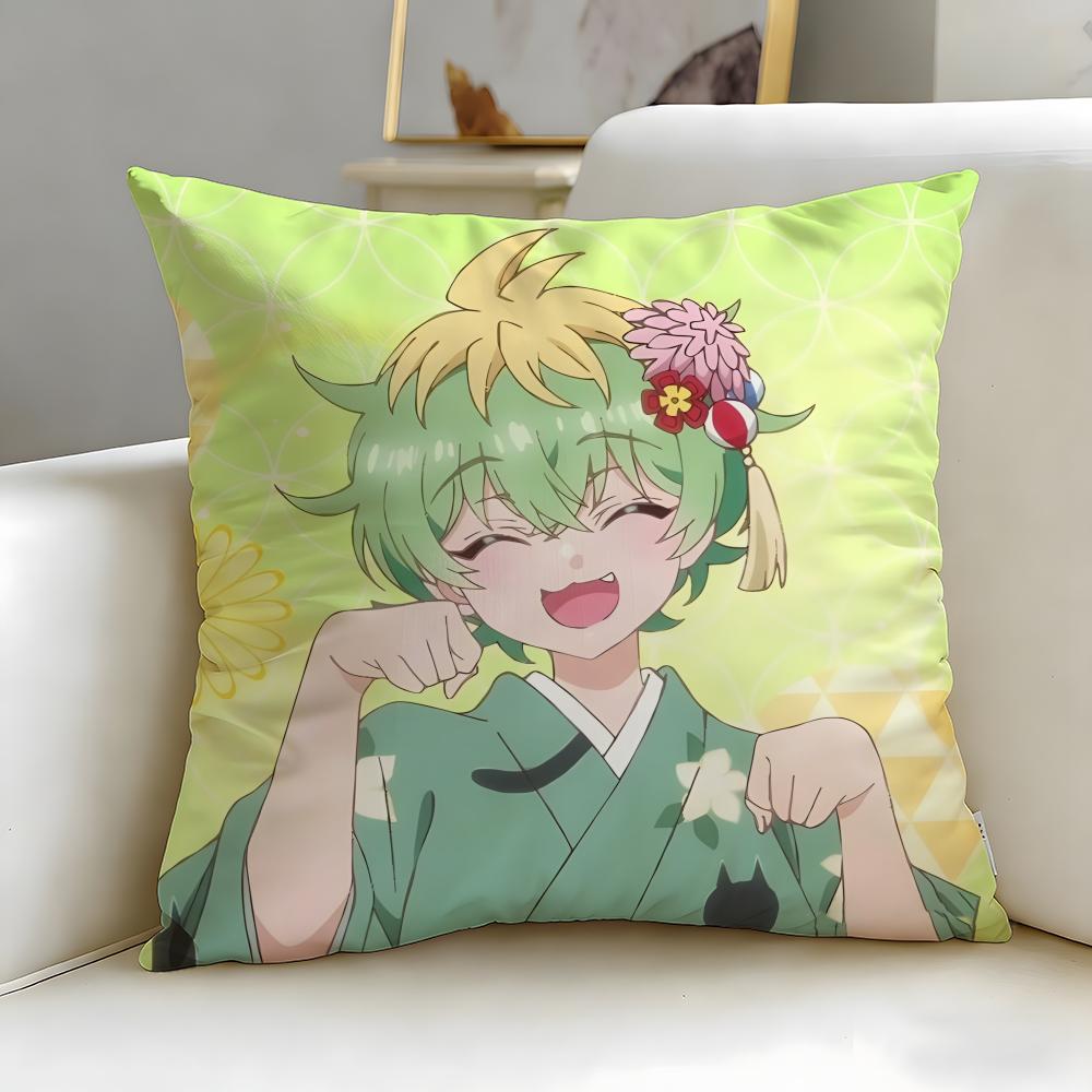 Tei no San Shimai wa Angai Choroi Cushion Cover Soft EasyWash Pillow Case Versatile for Couch Bed Travel and Office