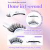 Magnetic Eyelashes No Glue 5 Pairs Set Natural Look False Daily Wear