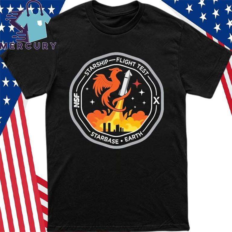 Starship Flight 10 Shirt Unisex T-Shirt XL