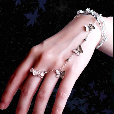 Modisches vielseitiges offenes Armband für Damen, einfaches Klingelarmband Armband Schmuck