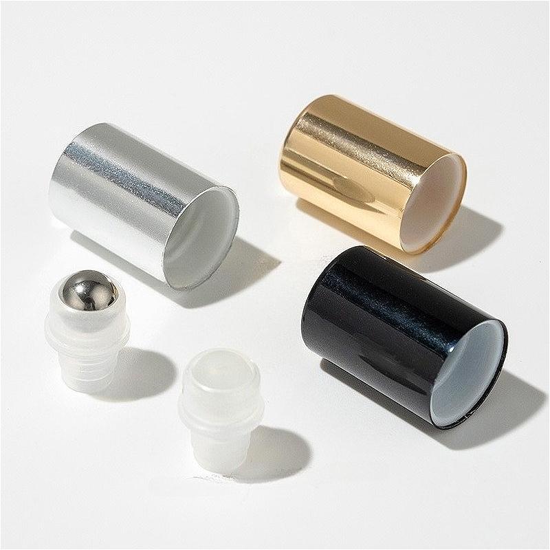 3ml 5ml 10ml Glass Roll On Bottle, Refillable Portable Perfume Essential Oil Sample Containers