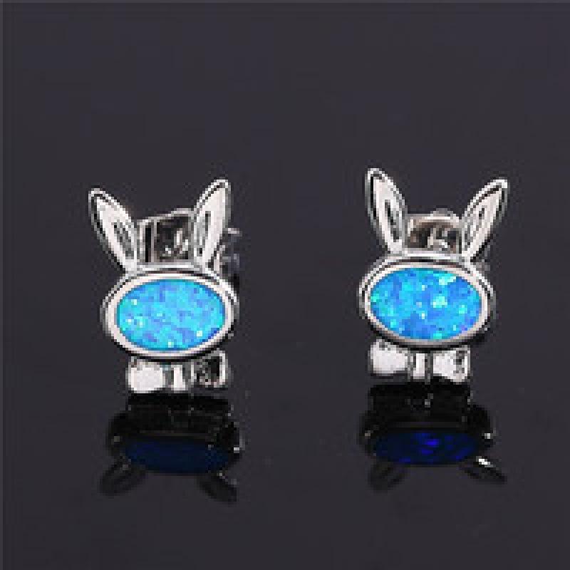 

wis bow tie rabbit stud earrings simple personality niche light luxury elegant versatile stud earrings