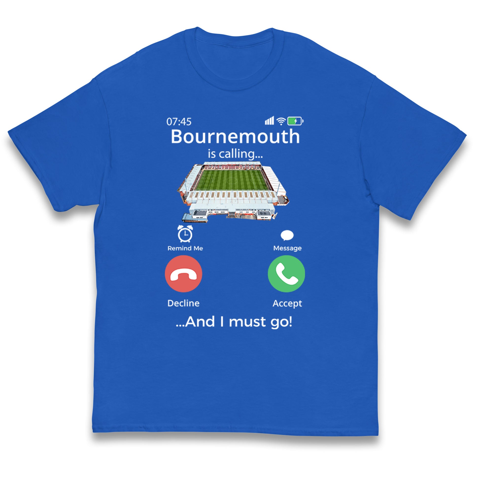 Bournemouth Football Kids T Shirt Bournemouth Is Calling Top 140