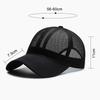 Full Mesh Sun Protection Caps Adjustable Sunscreen Snapback Hats  For Man Women Unisex