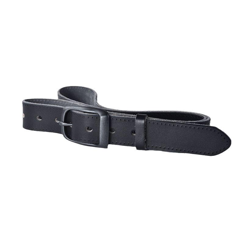 Belt Men'S Trendy First-Layer Cowhide Pin Buckle Belt Simple Casual Leather Belt Retro Women'S Belt Men'S Belt