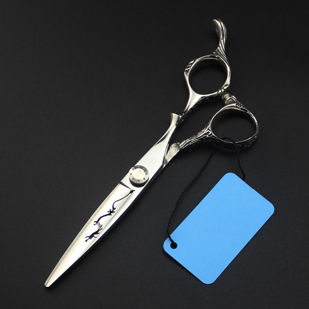Professional 6 '' Hollow Scissor Dragon Hair Scissors Haircut Thinning Cutting Shears Hairdressing Scissors