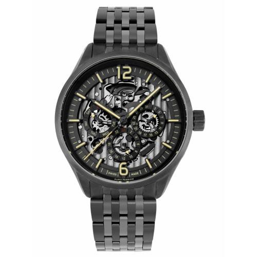 Europassion Watch EPS Skeleton EP298-21 Men's Automatic Watch, Black