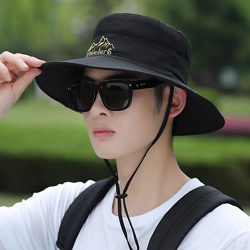 Neck Protection Sun Hat Women's Big Eaves Shawl Ultraviolet Outdoor Riding Sunshade Face Bucket Hat Foldable Sun Hat
