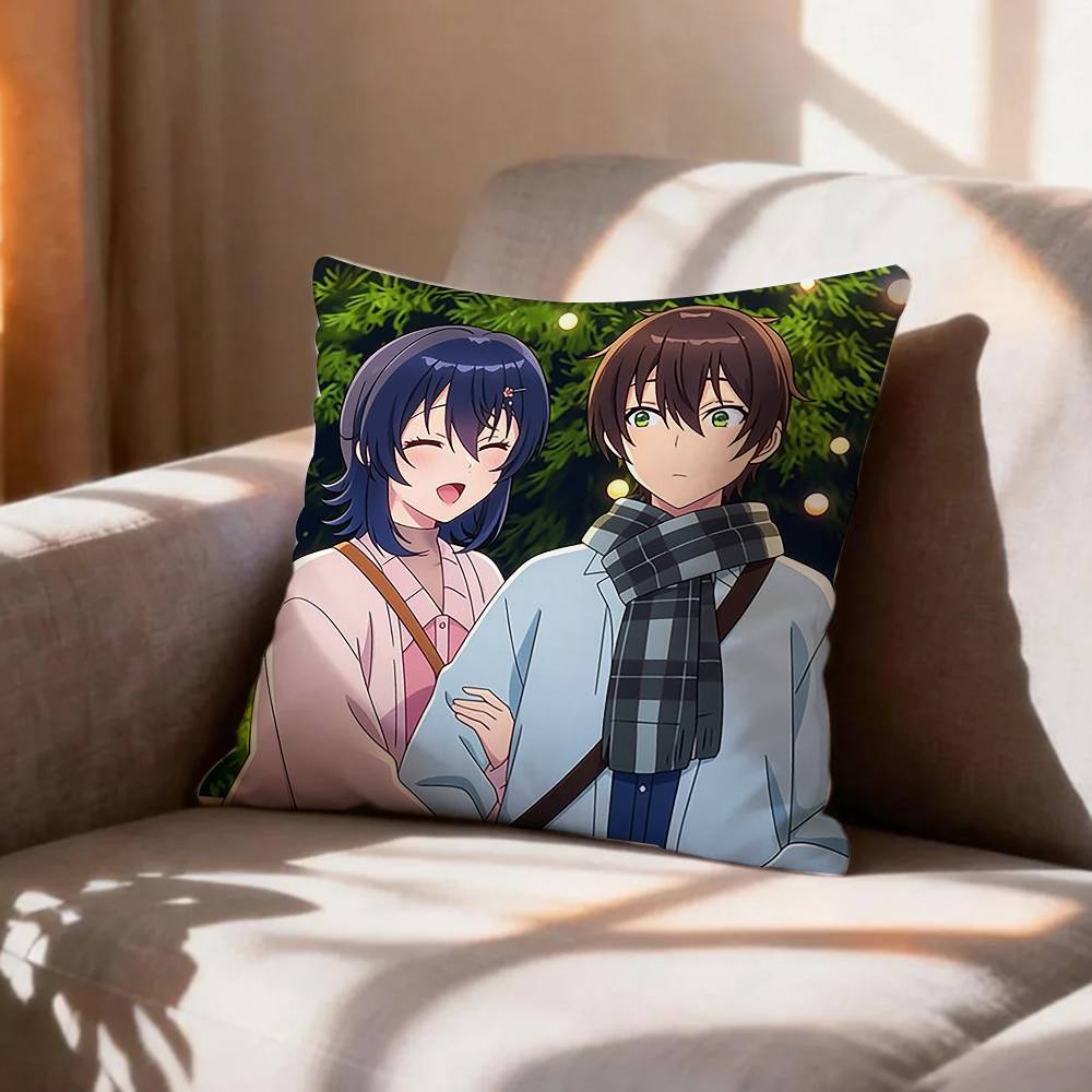 Sweet Umi MMaki Asanagi Pillow Case Pattern Printed Pillowcase For Living Room Sofa Cushion Cover