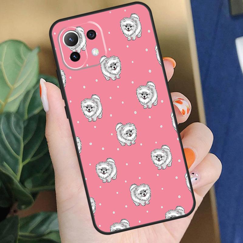 Pomeranian Dog Case For Xiaomi 15 14 Ultra 13T 14T 15T Pro 17 Pro Max POCO X7 X5 X6 F5 F6 F7 F8 Pro Coque