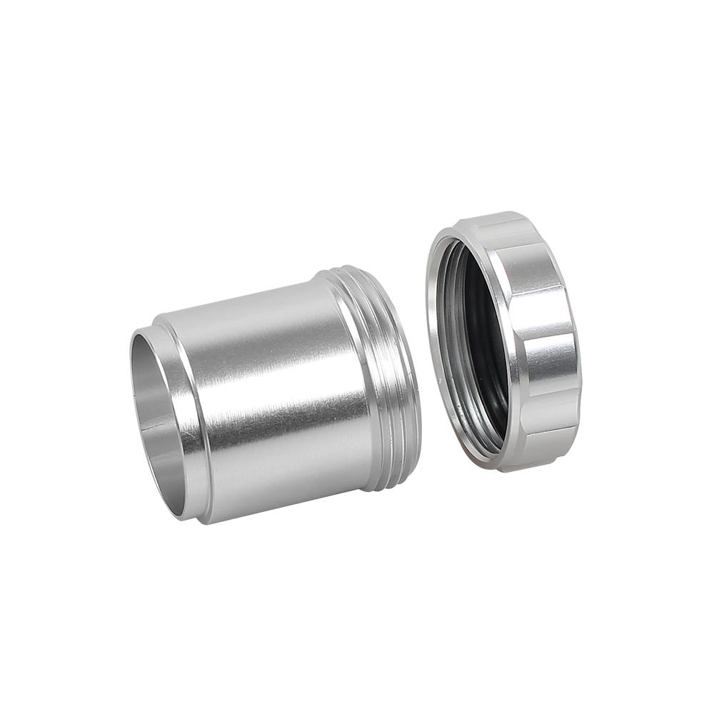Filler Neck with Cap Aluminum Alloy Weld On Oil Tank Filler Neck with Cap 1.5'' 1 1/2'' OD for Fuel Tanks OCC-1055-S