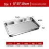 Tangyu Stainless Steel Rectangular Serving Tray